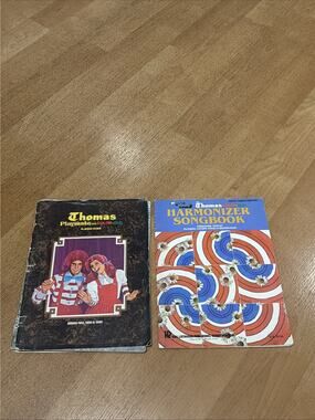 Thomas Playmate Color Glo Playing Vintage Organ 1979 Harmonizer Songbook 2 Books